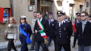 preview picture of video 'Associaizone Nazionale Carabinieri - IV novembre 2011 Barrafranca (Enna) - Sicilia - ANC'