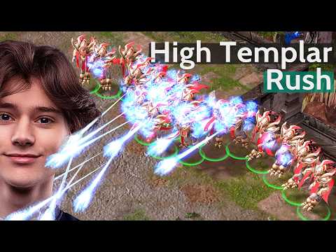 Clem's NEW High Templar Rush vs ByuN! StarCraft 2
