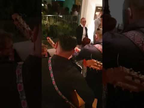 Gipsy Tolosa pour la soirée privée de Madame Saint-Laurent, la soeur du célèbre couturier