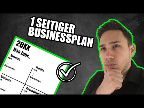 , title : 'Der Business Plan mit nur 1 Seite - Wie Du Deine Ziele erreichst!'