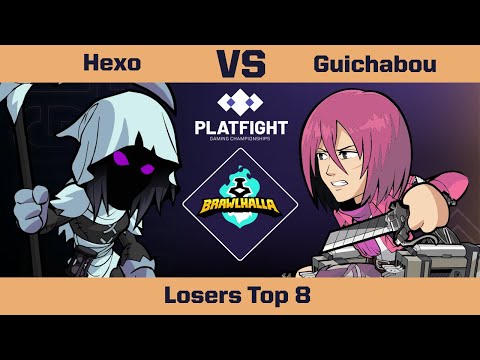 Hexo (Nix) vs Guichabou (Mikasa) - Losers Top 8 - Brawlhalla | Platfight Online