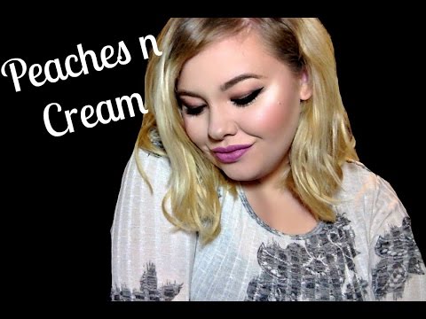 Peaches n Cream tutorial | Too Faced Sweet Peach Palette | Natasha Ohara