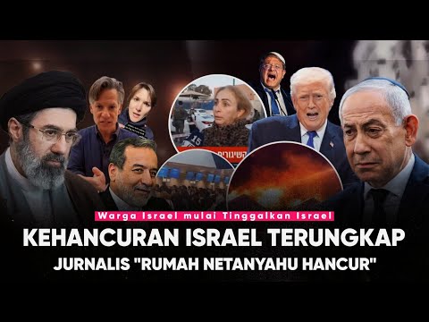 JURNALIS tunjukan Kehancuran Rumah NETANYAHU 