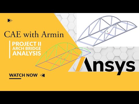 🔧Ansys Tutorial: How to convert 3D parts to 1D elements