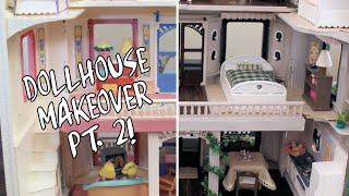 DOLLHOUSE RENOVATION MAKEOVER |  Part 2: Cheap & Easy Interior Decorating!
