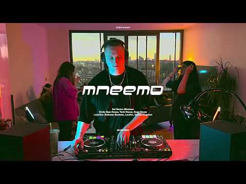 MNEEMO - Bass House, Tech-House, Deep House Set / London, Embassy Gardens Flat