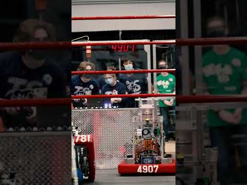 FRC Team 4907 - Thunderstamps 2022 Robot at the ONT District University of Waterloo 2022 @ 240FPS