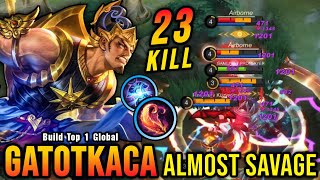 23 Kills + 2x MANIAC!! Unstoppable Gatotkaca Build