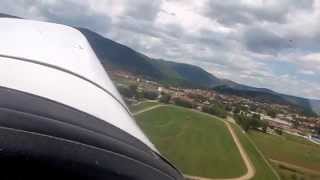 preview picture of video 'Socata Rallye 180TS - take-off from Sinj, August 2014.'