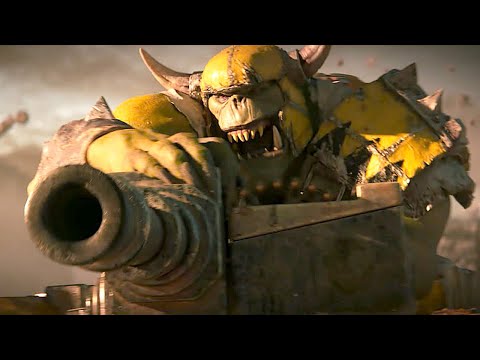 Warhammer 40K Ultramarines Vs Orc Army Cinematic Battle (2026)