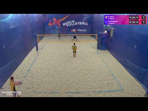 12:50 B. Isakov / V. Kelbas - Y. Bohdashkin / Y. Sulyma 06.07.2022 | Winners Beach Volleyball