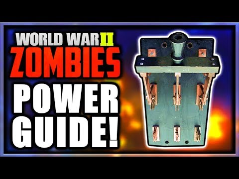 "THE FINAL REICH" HOW TO TURN ON POWER GUIDE! POWER LOCATION TUTORIAL! (Call of Duty WW2 Zombies)