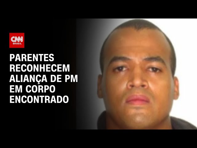 Aliança encontrada em corpo pode confirmar morte de PM desaparecido | CNN PRIME TIME