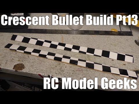 PB Models Crescent Bullet build Pt13 RC Model Geeks