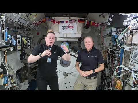 Expedition 64 Inflight Houston Sports Authority - April 7, 2021