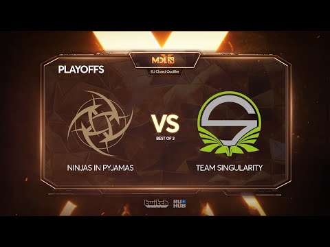 Nip vs Team Singularity, MDL Chengdu Major Qualifier, bo3, game 1 [4ce & Lex]