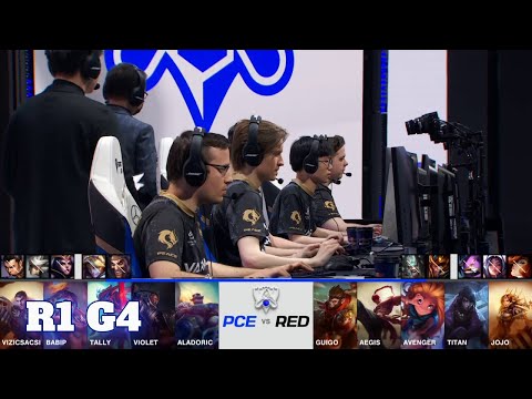 PCE vs RED - Game 4 | Round 1 Play-Ins S11 LoL Worlds 2021 | PEACE vs RED Canids G4