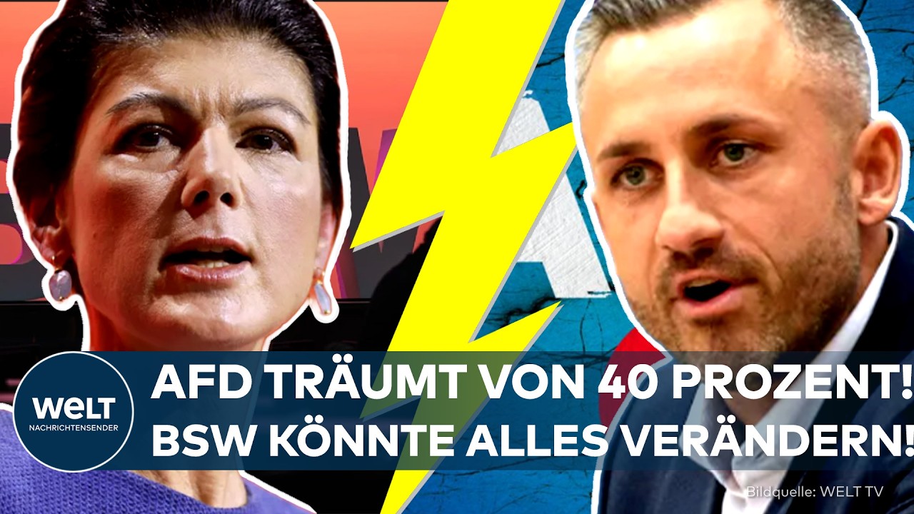 WAHLKAMPF-ENDSPURT: Kampf um Sachsen-Anhalt spitzt sich zu! AfD und BSW kämpfen um Stimmen!