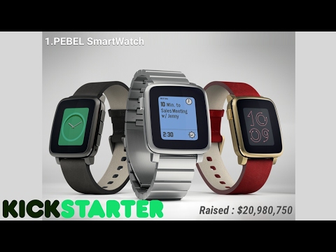 6 Most Funded Kickstarter Products  in History !