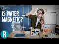 Magnets Can Bend Water