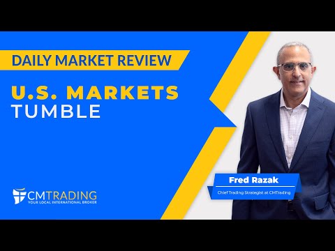 CMTrading Daily Market Review  April 15th, 2024 - U.S. Markets tumble