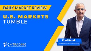 CMTrading Daily Market Review  April 15th, 2024 - U.S. Markets tumble