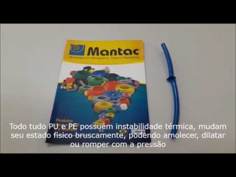 MANTAC – Cuidados com tubo PE e PU