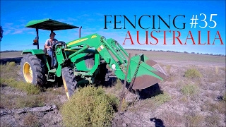 SHIT HAPPENS - FARM WORK / WORK AND TRAVEL AUSTRALIA - Fencing in the Outback✔Worldtravel Vlog#35