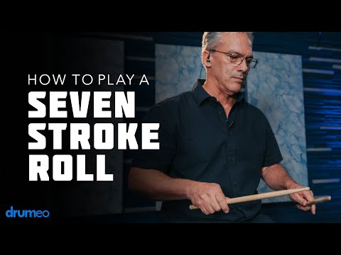How To Play A Seven Stroke Roll - Drum Rudiment Lesson
