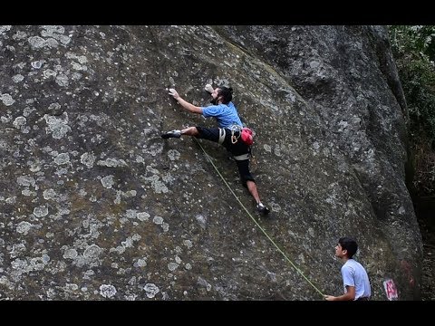 Cobra Criada 7B de aderência - Slab Climbing