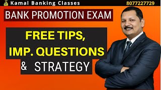 Bank Promotion Exam - Free tips and Important Questions