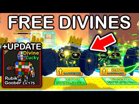 NEW UPDATE ADMIN ABUSE + GIFTING FREE DIVINE BRAINROTS in Roblox Escape Tsunami For Brainrots