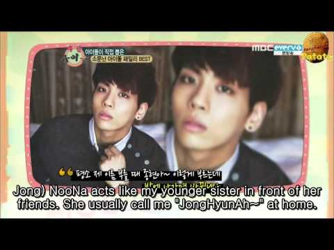 [ENG] Weekly Idol - Family Idol, JongHyun 9th (1004)