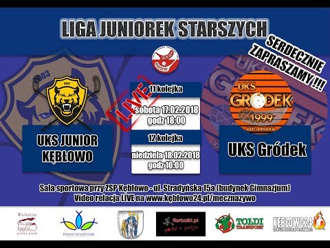 17.02.2018 - UKS Junior Kębłowo 2-8 UKS Gródek - www.kębłowo24.pl