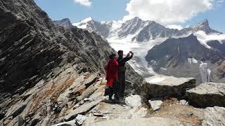 preview picture of video 'Kalah pass on the way to Manimahesh Dal Lake'