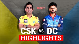 IPL 2020 HIGHLIGHTS MATCH | DELHI CAPITAL VS CHENNAI SUPER KINGS | MATCH 7 | DC vs CSK | IPL 2020