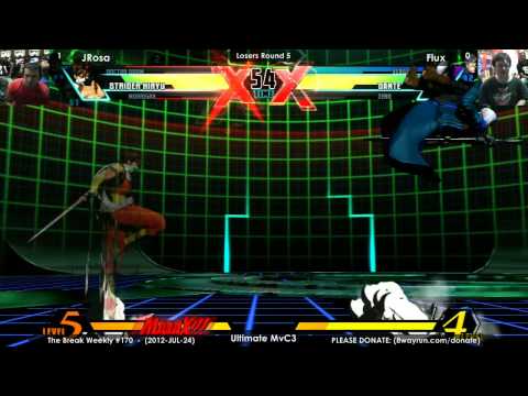 The Break #170 - UMvC3 L5 - JRosa VS Flux