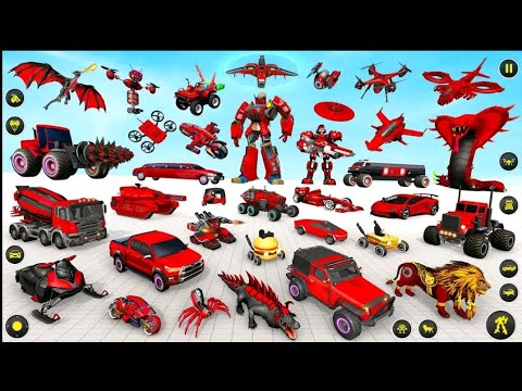 Drone Robot Car Game 3d