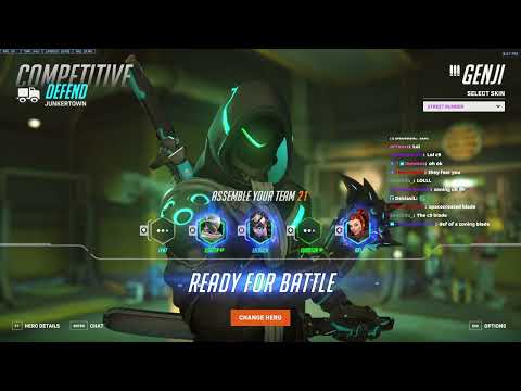 NECROS TRYHARD GENJI - OVERWATCH 2 TOP 500 SEASON 5
