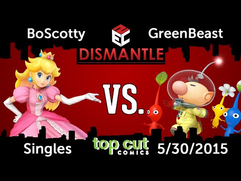 Dismantle Smash 4: BoScotty (Peach) vs. GreenBeast (Olimar) - LB
