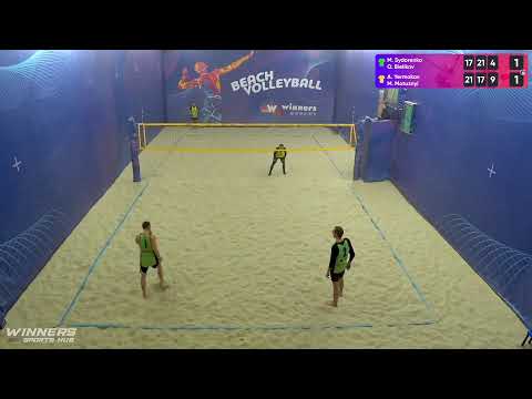 17:30 M. Sydorenko / O. Bielikov - A. Yermakov / M. Motuznyi 18.11.2022 | Winners Beach Volleyball
