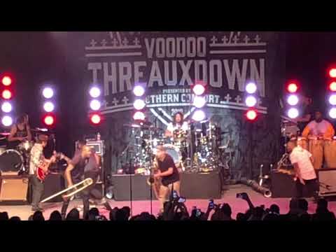 Dave Grohl with Trombone Shorty  Nirvana Greek Theatre 9/15/18