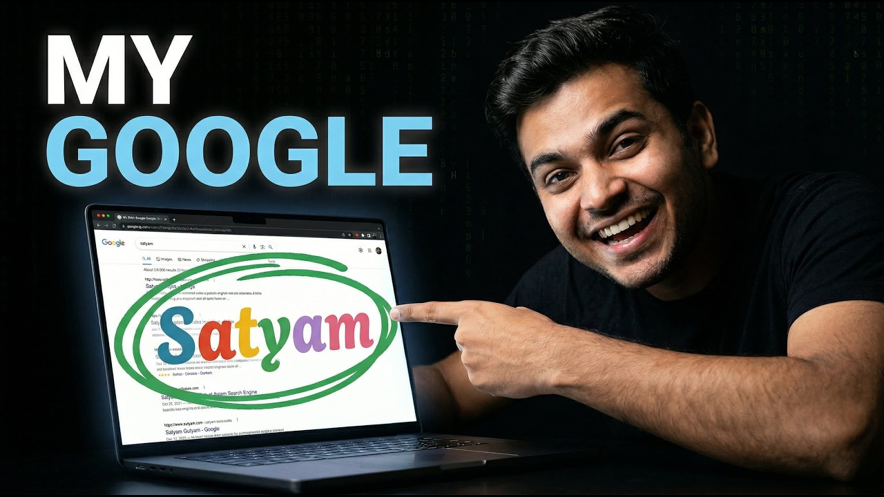 I Built a Fake Google for My Portfolio...🤯