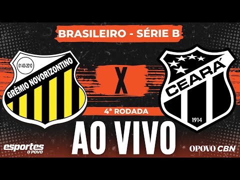🔴Novorizontino x Ceará - AO VIVO com Liuê Góis | Brasileiro Série B - 4ª rodada