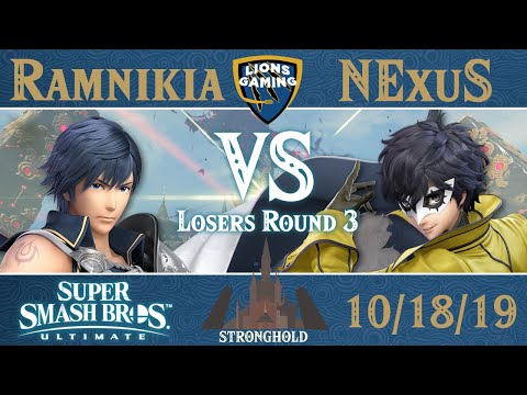 Stronghold #4 - Ramnikia (Chrom) vs NExuS (Joker) - Smash Ultimate Losers R3