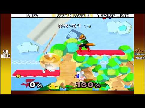 Rowan SSBM 14: Mike (Fox) Vs. Taylor Ham (Falco) - Losers R2
