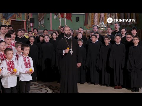 Cântarea a IX-a din Canonul Paștilor – Corul psaltic de copii „Tronos Junior” al Patriarhiei Române