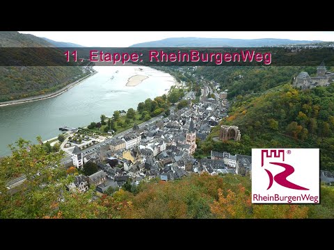 11. Etappe Rheinburgenweg (RBW): Oberwesel - Bacharach