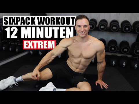 12 Minuten Sixpack Workout für Zuhause - Extrem effektiv! | Sascha Huber