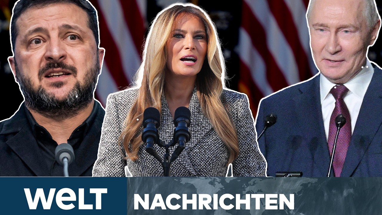 PUTINS KRIEG: „Melania Trump war involviert“ - Waffenruhe im Ukraine-Krieg! Brisante News! | STREAM